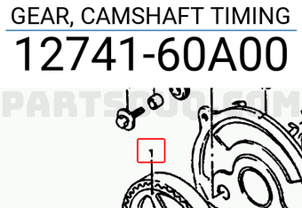 Suzuki 1274160A00 GEAR, CAMSHAFT TIMING