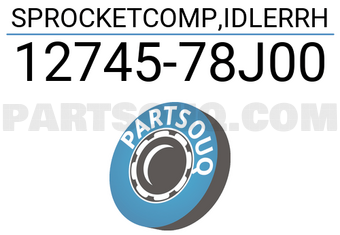 Suzuki 1274578J00 SPROCKETCOMP,IDLERRH