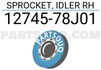 Suzuki 1274578J01 SPROCKET, IDLER RH