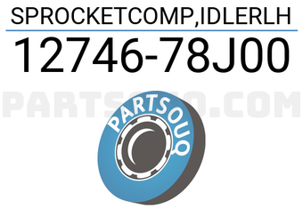 Suzuki 1274678J00 SPROCKETCOMP,IDLERLH