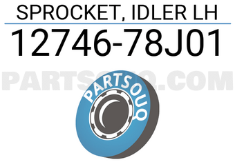 Suzuki 1274678J01 SPROCKET, IDLER LH