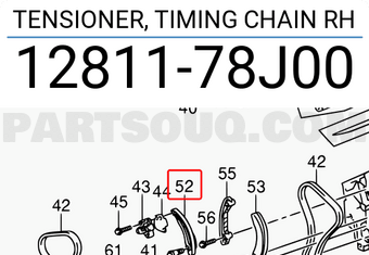 Suzuki 1281178J00 TENSIONER, TIMING CHAIN RH