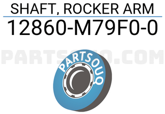 Suzuki 12860M79F00 SHAFT, ROCKER ARM