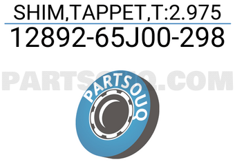 Suzuki 1289265J00298 SHIM,TAPPET,T:2.975
