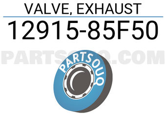 Suzuki 1291585F50 VALVE, EXHAUST