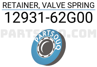 Suzuki 1293162G00 RETAINER, VALVE SPRING