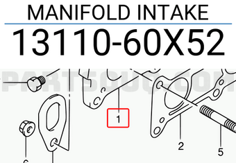 Suzuki 1311060X52 MANIFOLD INTAKE