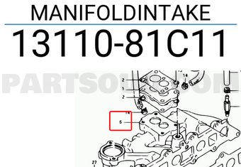 Suzuki 1311081C11 MANIFOLDINTAKE