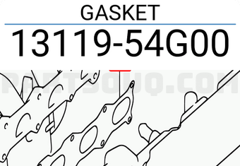 Suzuki 1311954G00 GASKET