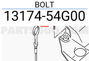 Suzuki 1317454G00 BOLT