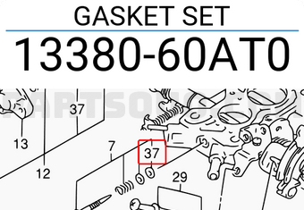 Suzuki 1338060AT0 GASKET SET