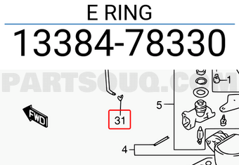 Suzuki 1338478330 E RING
