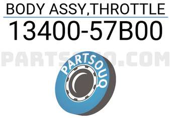 Suzuki 1340057B00 BODY ASSY,THROTTLE