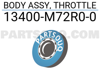 Suzuki 13400M72R00 BODY ASSY, THROTTLE