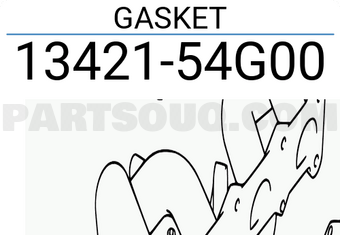 Suzuki 1342154G00 GASKET