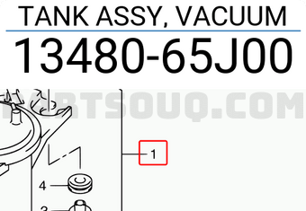 Suzuki 1348065J00 TANK ASSY, VACUUM