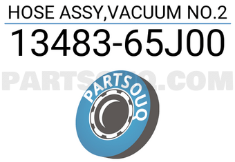 Suzuki 1348365J00 HOSE ASSY,VACUUM NO.2
