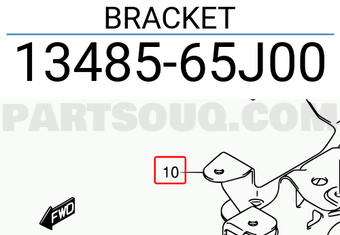 Suzuki 1348565J00 BRACKET