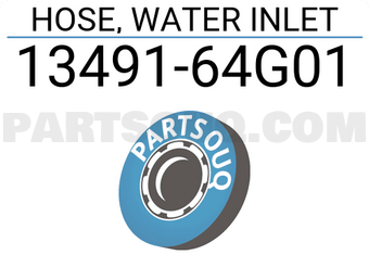Suzuki 1349164G01 HOSE, WATER INLET