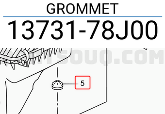 Suzuki 1373178J00 GROMMET