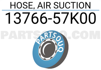 Suzuki 1376657K00 HOSE, AIR SUCTION