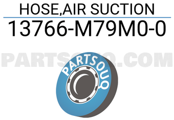 Suzuki 13766M79M00 HOSE,AIR SUCTION
