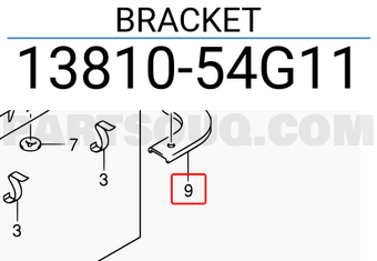 Suzuki 1381054G11 BRACKET