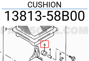 Suzuki 1381358B00 CUSHION
