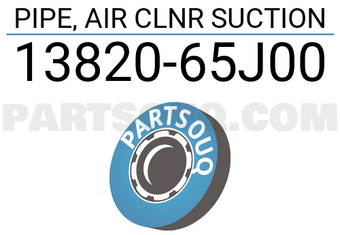 Suzuki 1382065J00 PIPE, AIR CLNR SUCTION