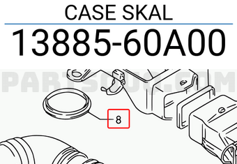 Suzuki 1388560A00 CASE SKAL