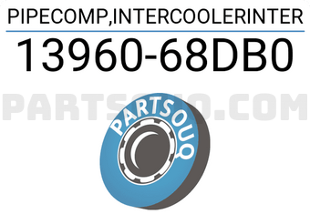 Suzuki 1396068DB0 PIPECOMP,INTERCOOLERINTER