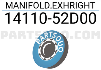Suzuki 1411052D00 MANIFOLD,EXHRIGHT