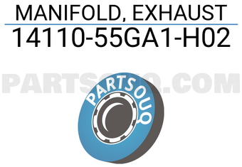 Suzuki 1411055GA1H02 MANIFOLD, EXHAUST