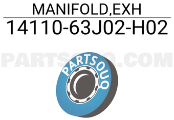 Suzuki 1411063J02H02 MANIFOLD,EXH