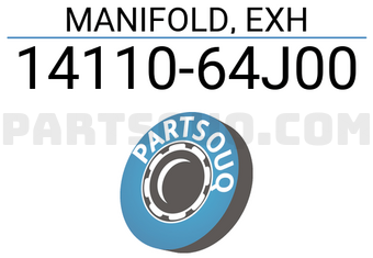 Suzuki 1411064J00 MANIFOLD, EXH