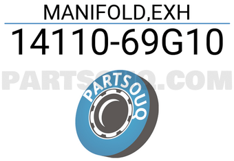 Suzuki 1411069G10 MANIFOLD,EXH