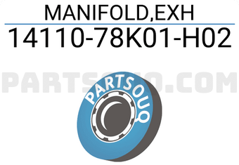 Suzuki 1411078K01H02 MANIFOLD,EXH