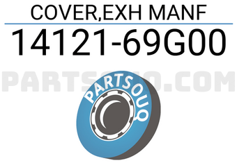 Suzuki 1412169G00 COVER,EXH MANF
