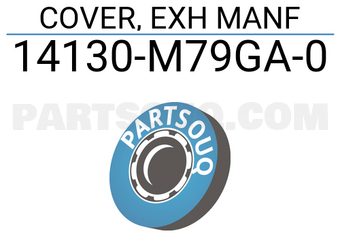 Suzuki 14130M79GA0 COVER, EXH MANF