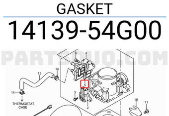 Suzuki 1413954G00 GASKET