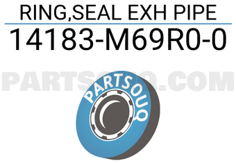 Suzuki 14183M69R00 RING,SEAL EXH PIPE