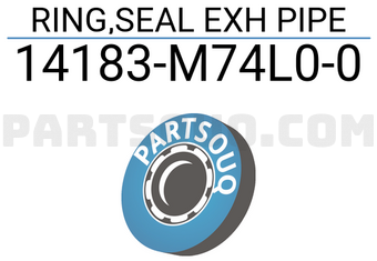 Suzuki 14183M74L00 RING,SEAL EXH PIPE