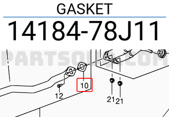 Suzuki 1418478J11 GASKET