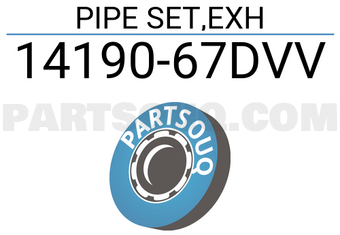 Suzuki 1419067DVV PIPE SET,EXH