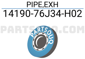 Suzuki 1419076J34H02 PIPE,EXH