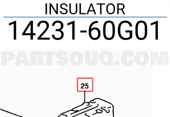 Suzuki 1423160G01 INSULATOR