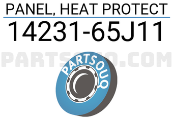 Suzuki 1423165J11 PANEL, HEAT PROTECT