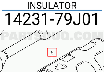 Suzuki 1423179J01 INSULATOR