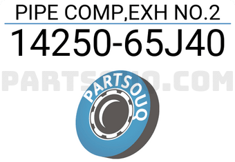 Suzuki 1425065J40 PIPE COMP,EXH NO.2