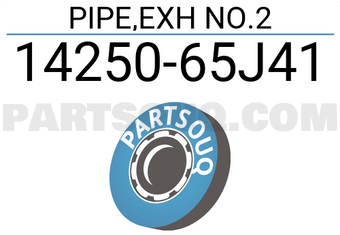 Suzuki 1425065J41 PIPE,EXH NO.2